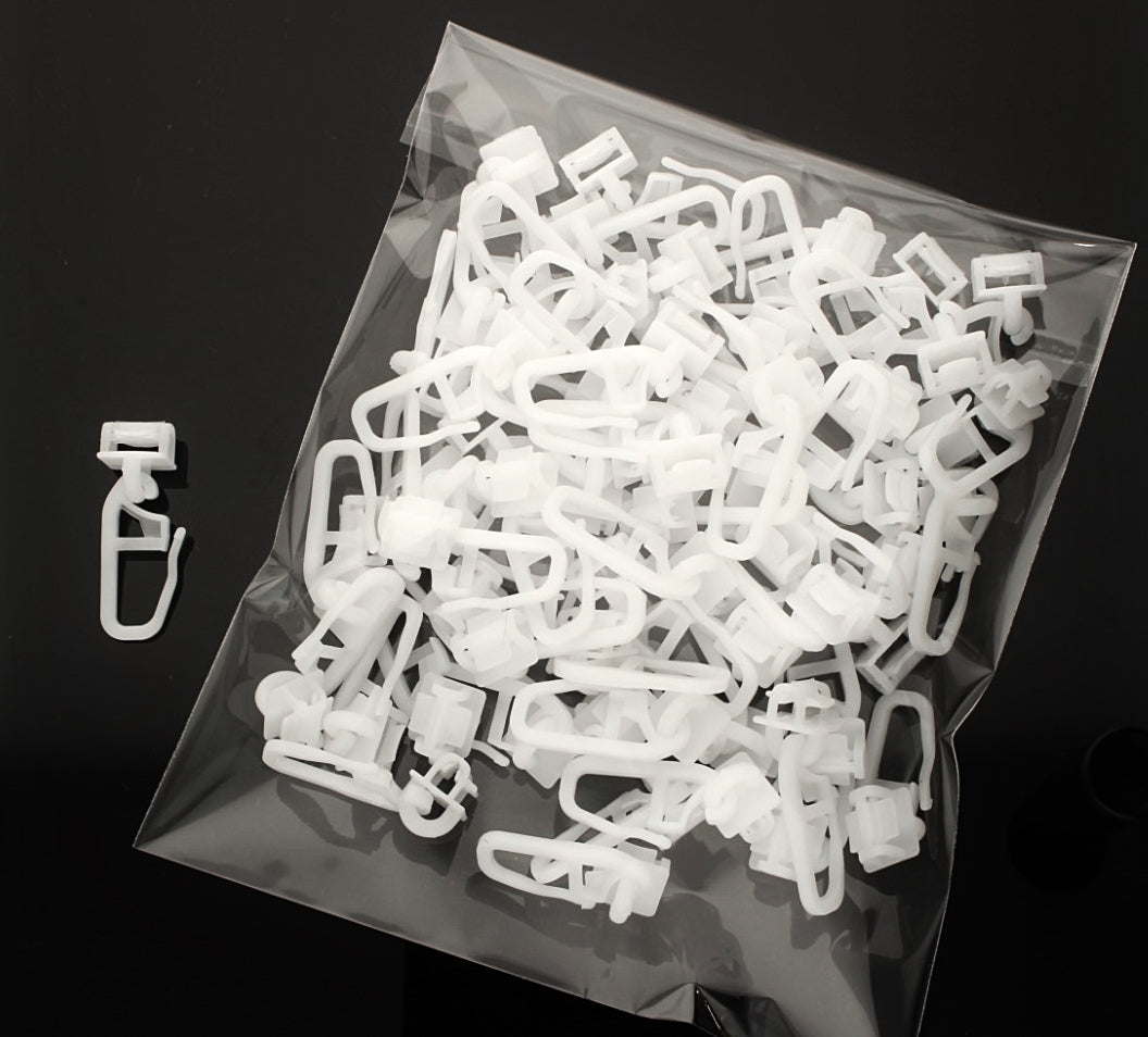 LKW-Vorhänge passend für Mercedes MP4 / MP5 – 7-tlg. Komplettset Rot-Hellgrau mit Borde & Haken